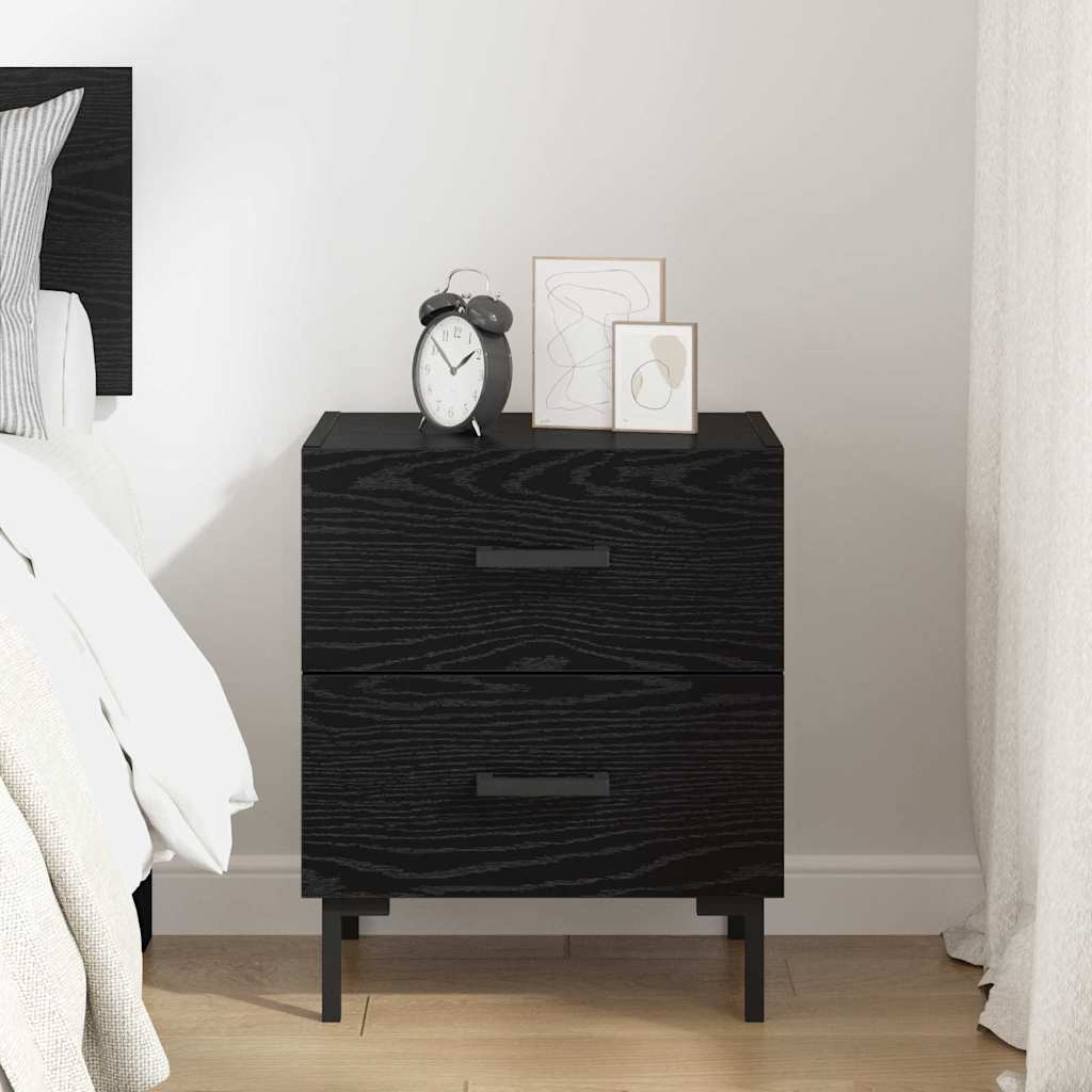 Cabinet de chevet Chêne noir 40 x 35 x 47,5 cm - XIOS