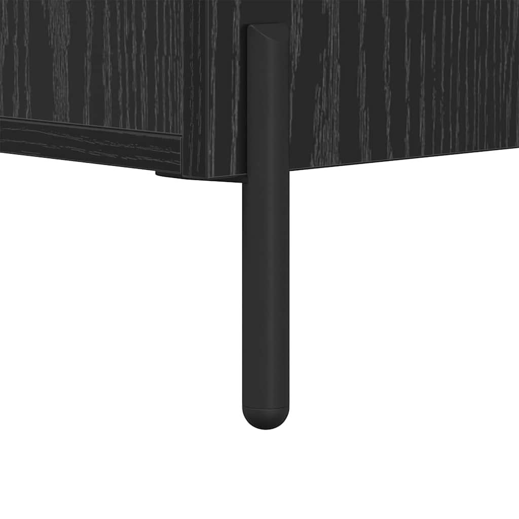 Cabinet de chevet avec tiroir Chêne noir 40 x 35 x 47.5 cm - XIOS