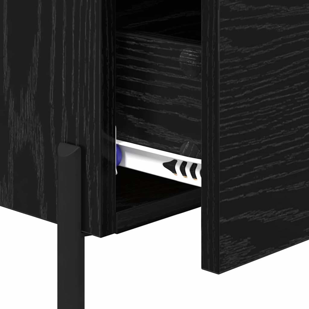 Cabinet de chevet 2 pcs Chêne noir 40 x 35 x 47.5 cm - XIOS