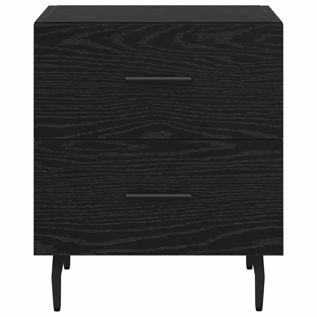 Cabinet de chevet 2 pcs Chêne noir 40 x 35 x 47,5 cm - XIOS