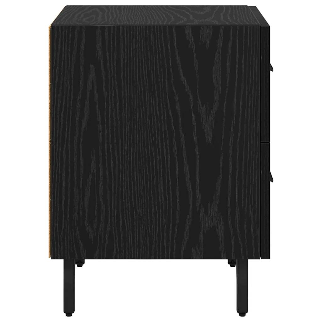 Cabinet de chevet 2 pcs Chêne noir 40 x 35 x 47,5 cm - XIOS