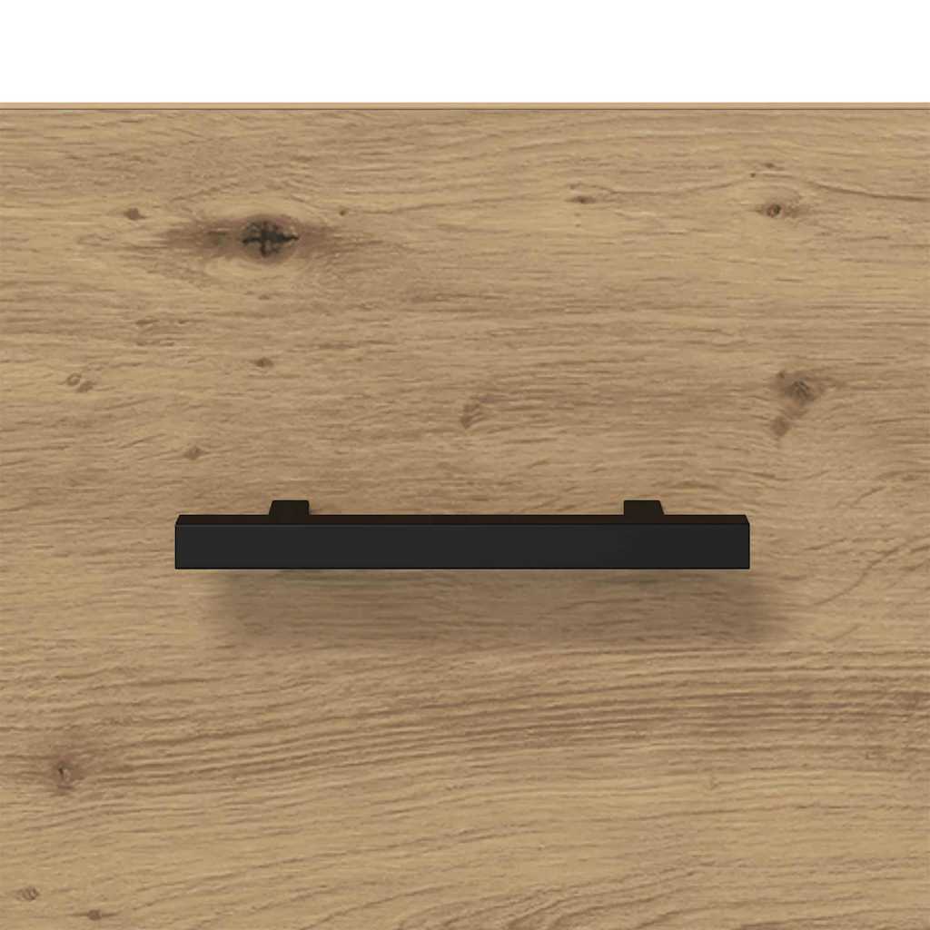 Cabinet de chevet avec tiroir Chêne artisanal 40 x 35 x 47,5 cm - XIOS
