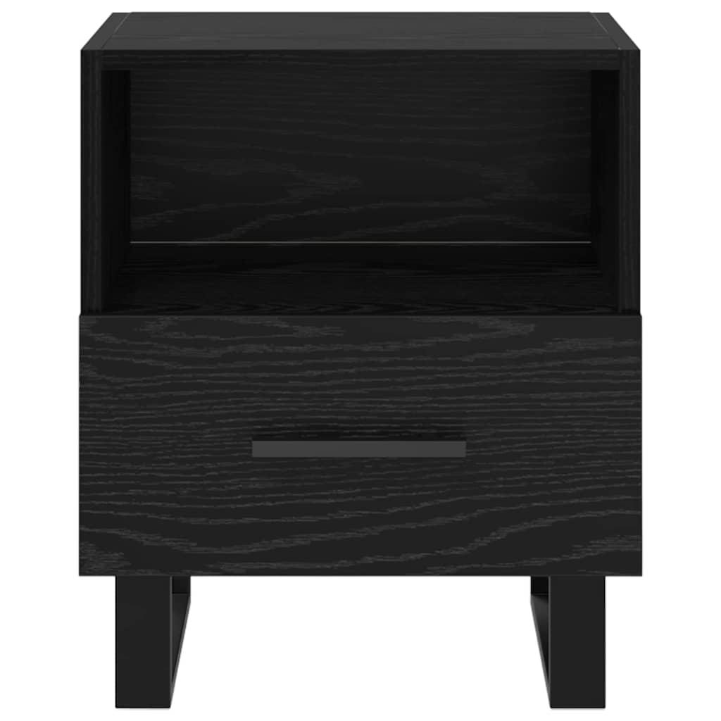 Cabinet de chevet 2 pcs Chêne noir 40 x 35 x 47,5 cm - XIOS
