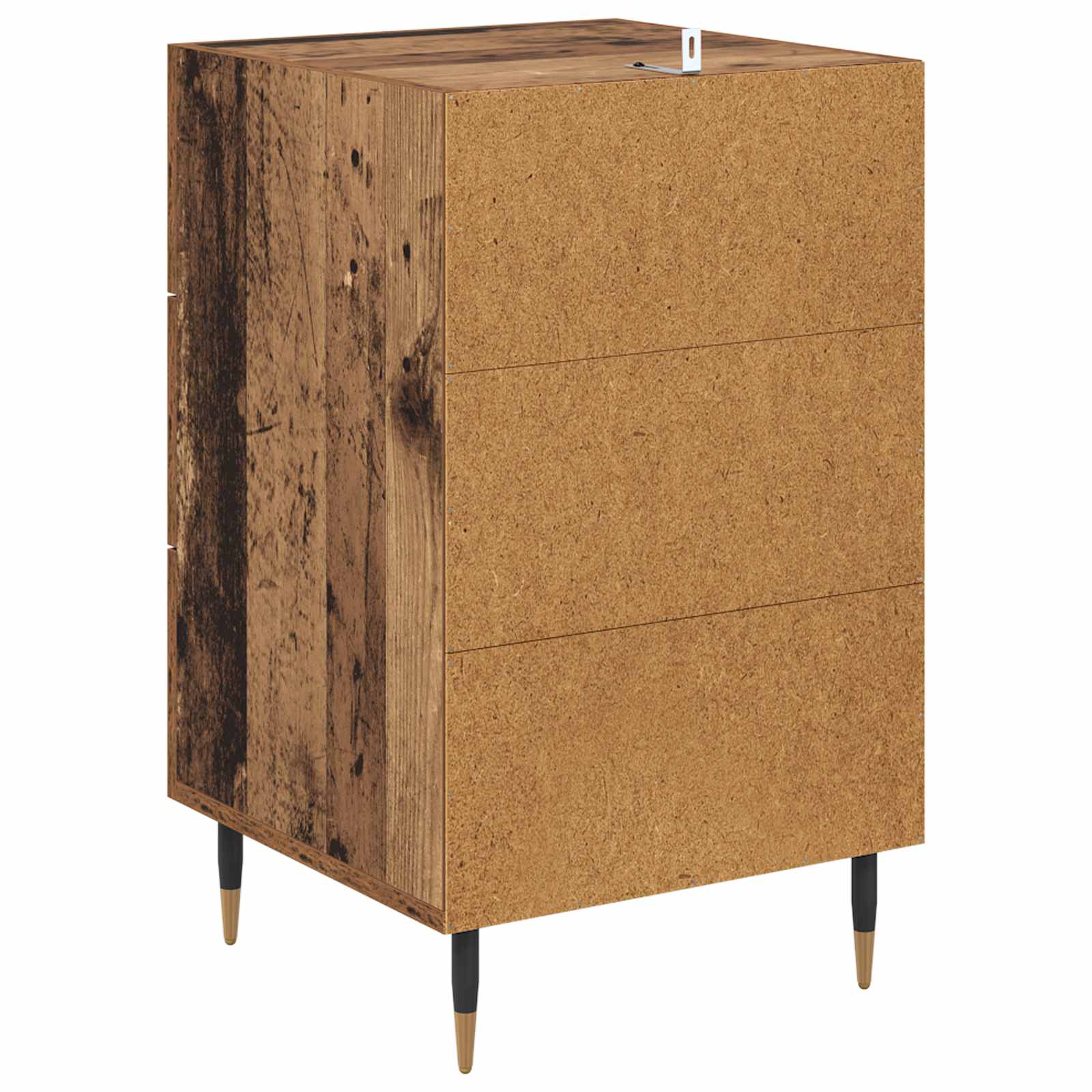 Cabinet de chevet Bois ancien 40 x 40 x 66 cm Bois d'ingénierie - XIOS
