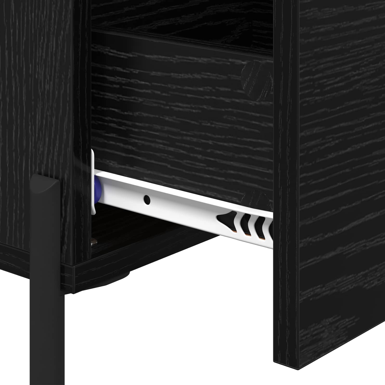 Cabinet de chevet Chêne noir 40 x 40 x 66 cm Bois d'ingénierie - XIOS