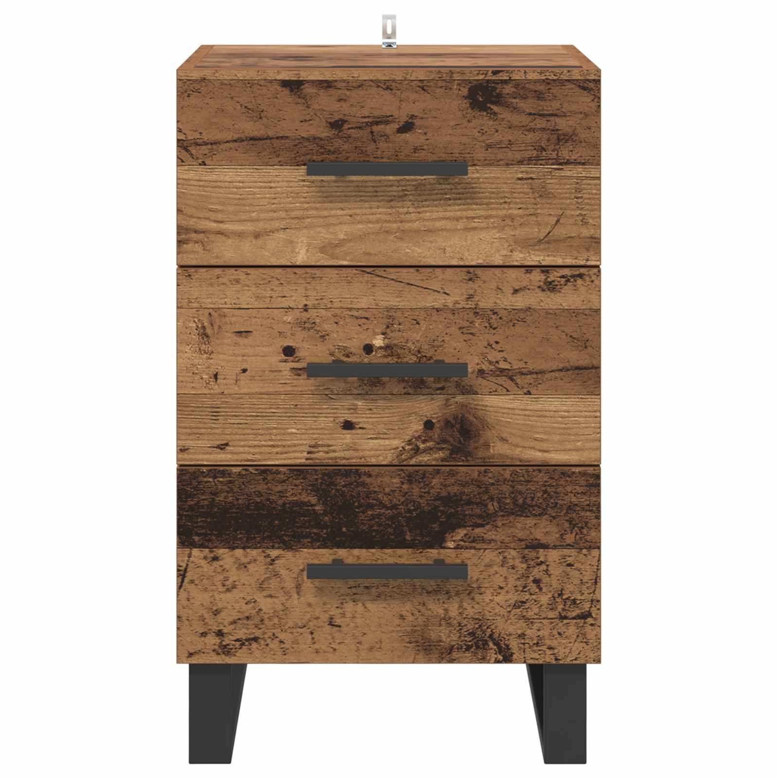 Cabinet de chevet Bois Ancien 40 x 40 x 66 cm Bois d'ingénierie - XIOS