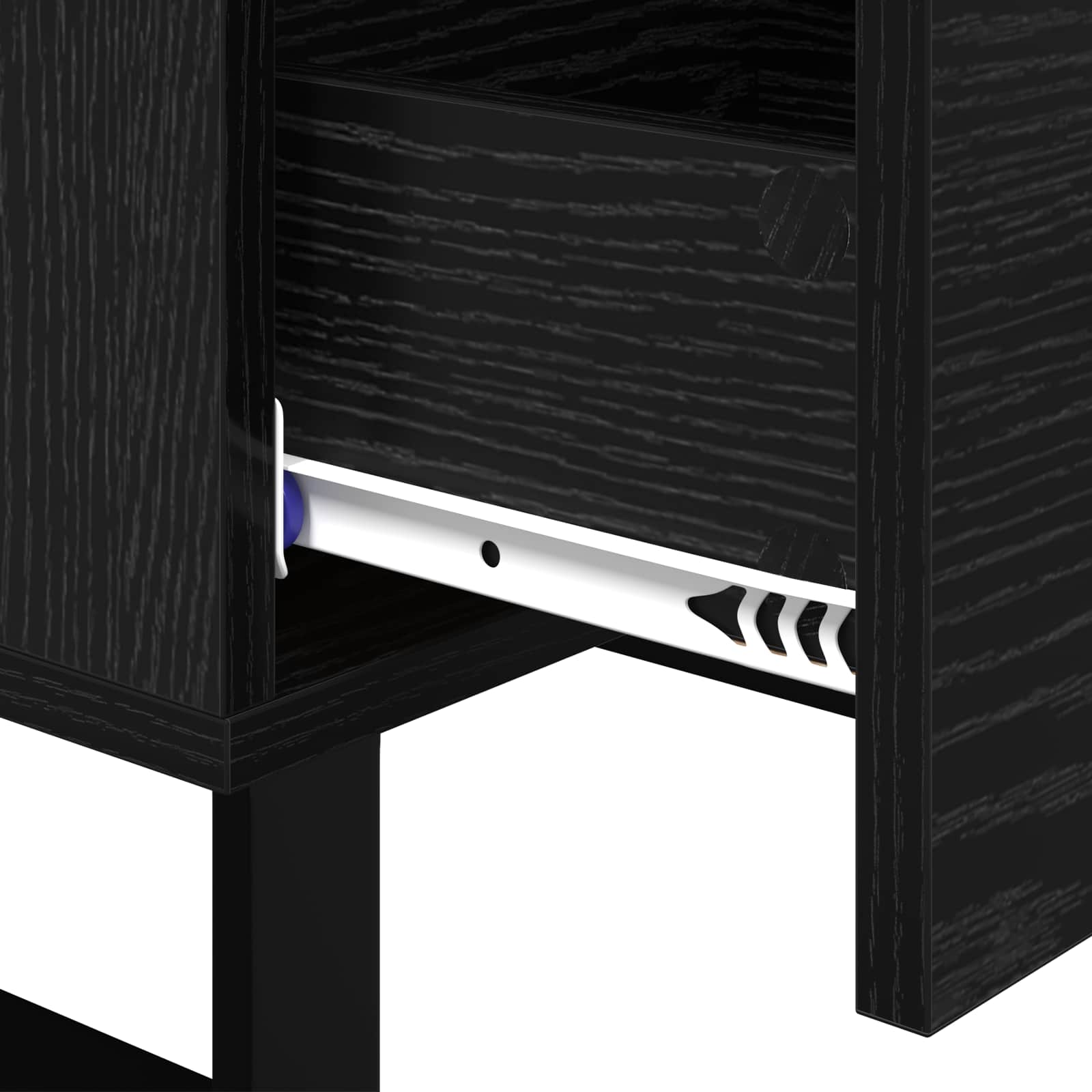 Cabinet de chevet Chêne noir 40 x 40 x 66 cm Bois d'ingénierie - XIOS