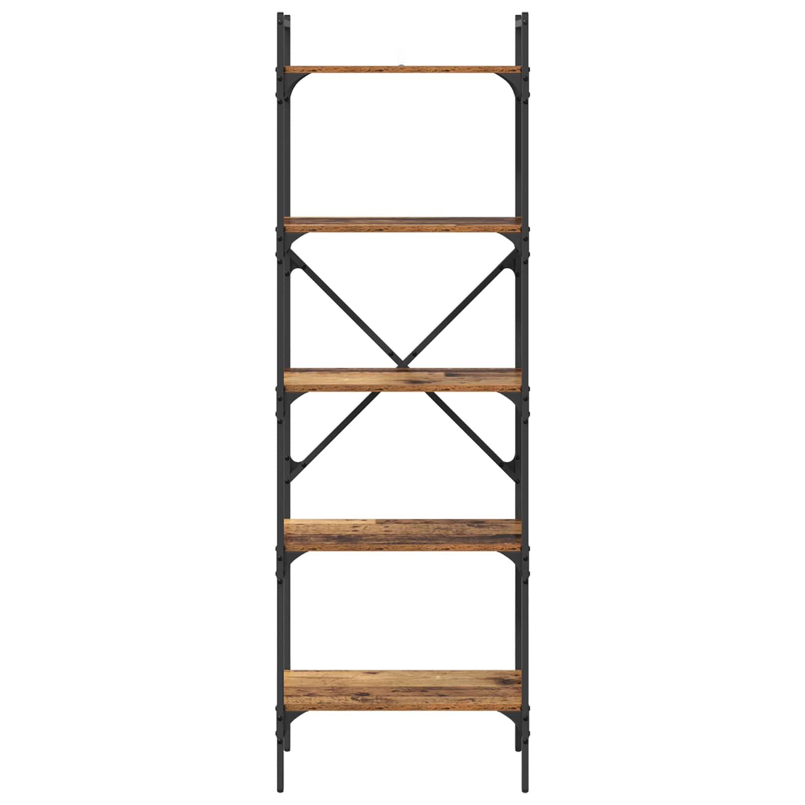 Bibliothèque Bois Ancien 56 x 32 x 174 cm Bois d'ingénierie - XIOS
