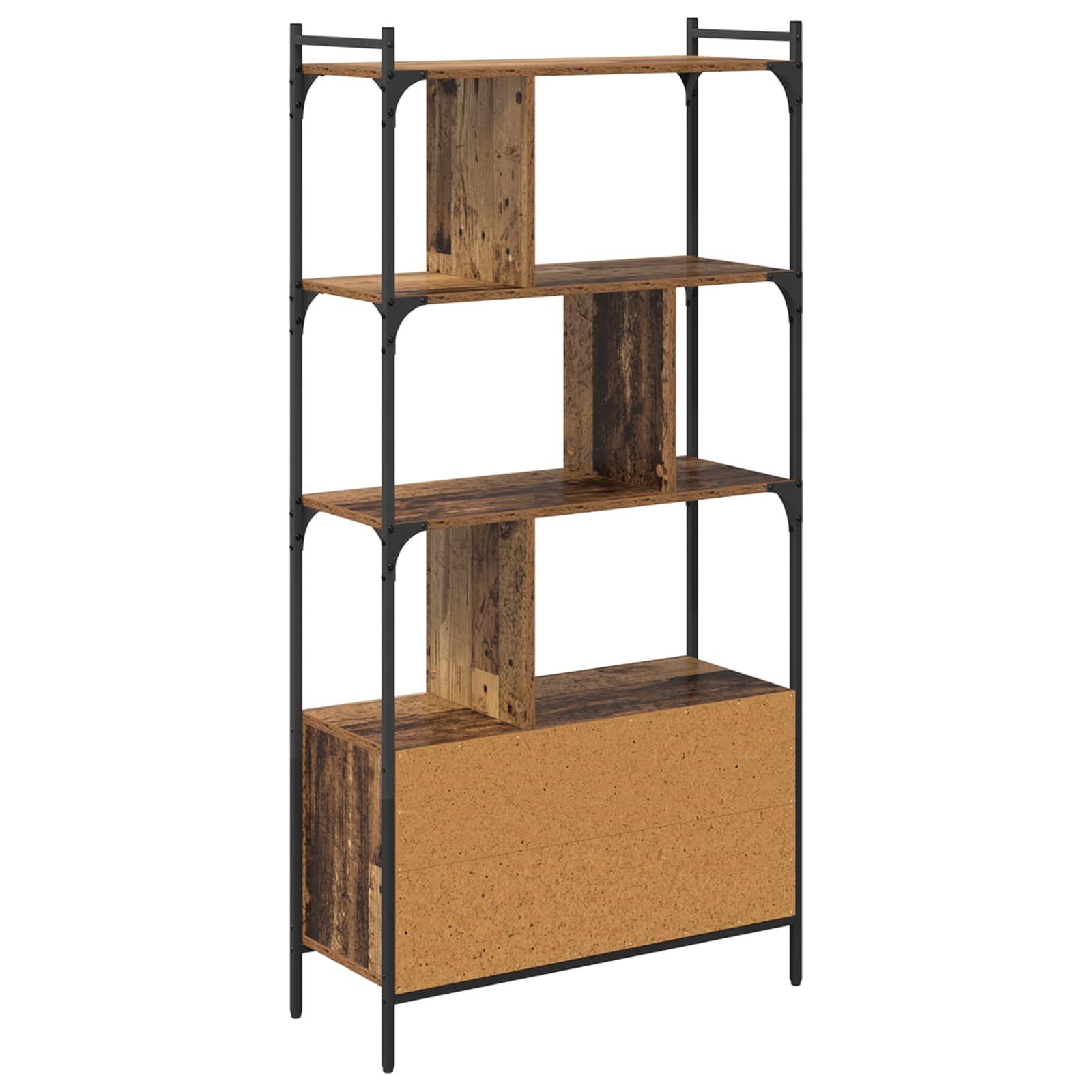 Bibliothèque 76,5 x 30 x 154,5 cm Bois d'ingénierie - XIOS
