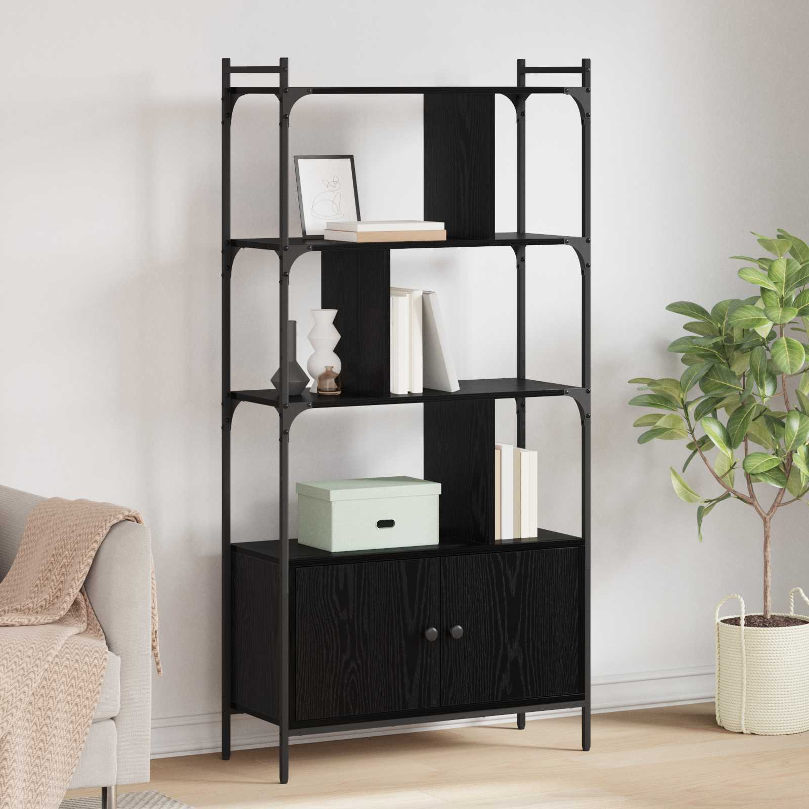 Bibliothèque 76,5 x 30 x 154,5 cm Bois d'ingénierie - XIOS