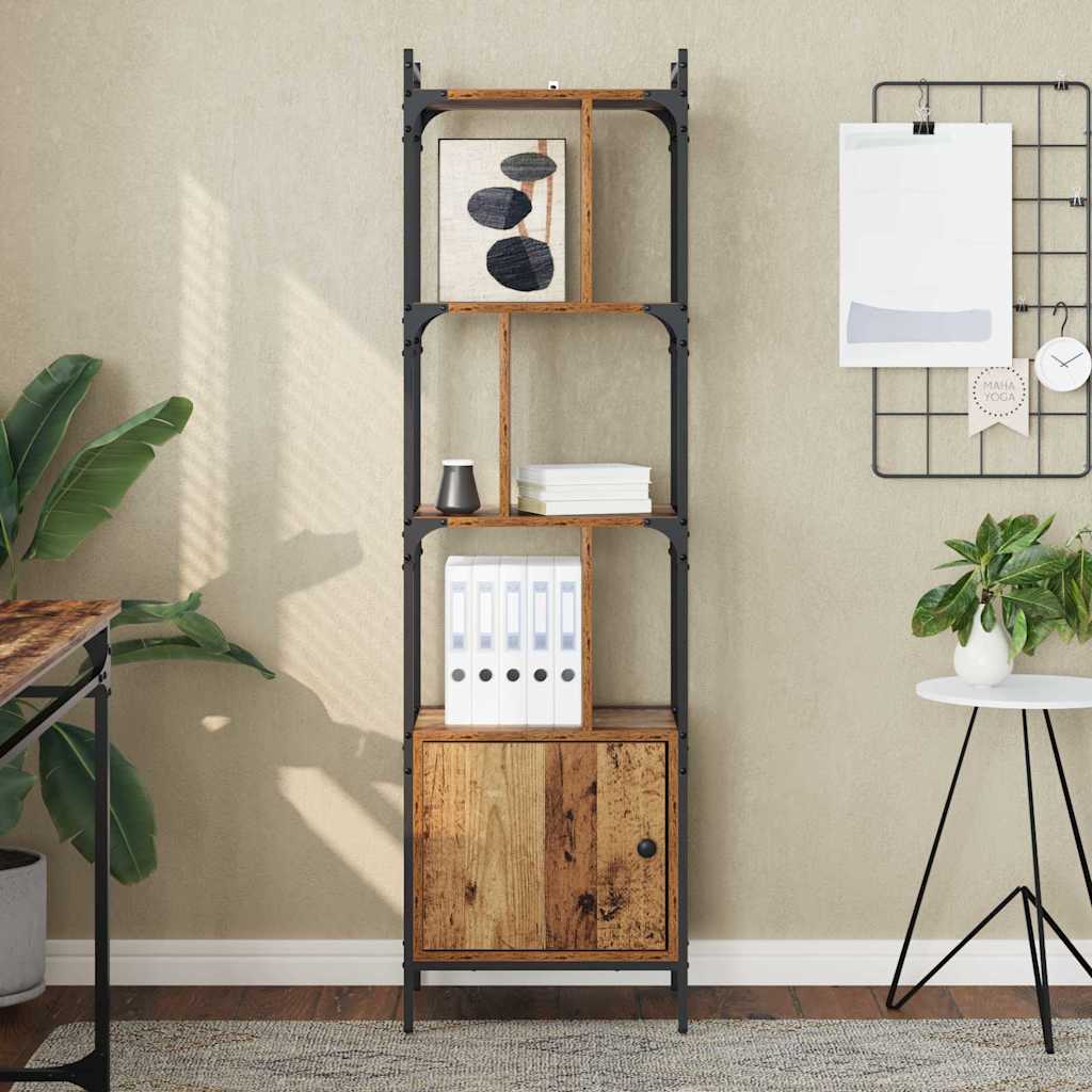 Bibliothèque Bois Ancien 44,5 x 30 x 154,5 cm Bois d'ingénierie - XIOS