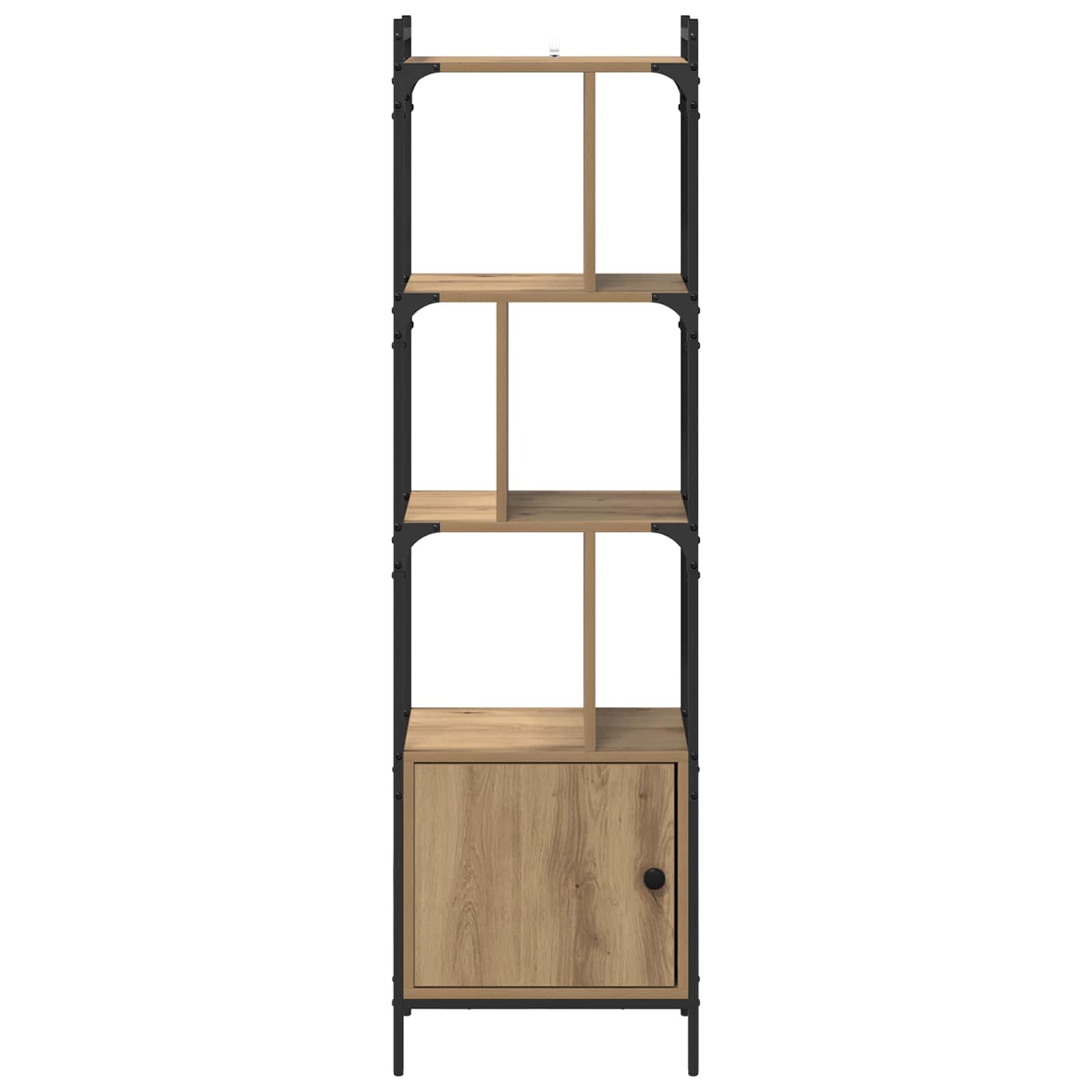 Bibliothèque 6 niveaux 44,5 x 30 x 154,5 cm Bois d'ingénierie - XIOS
