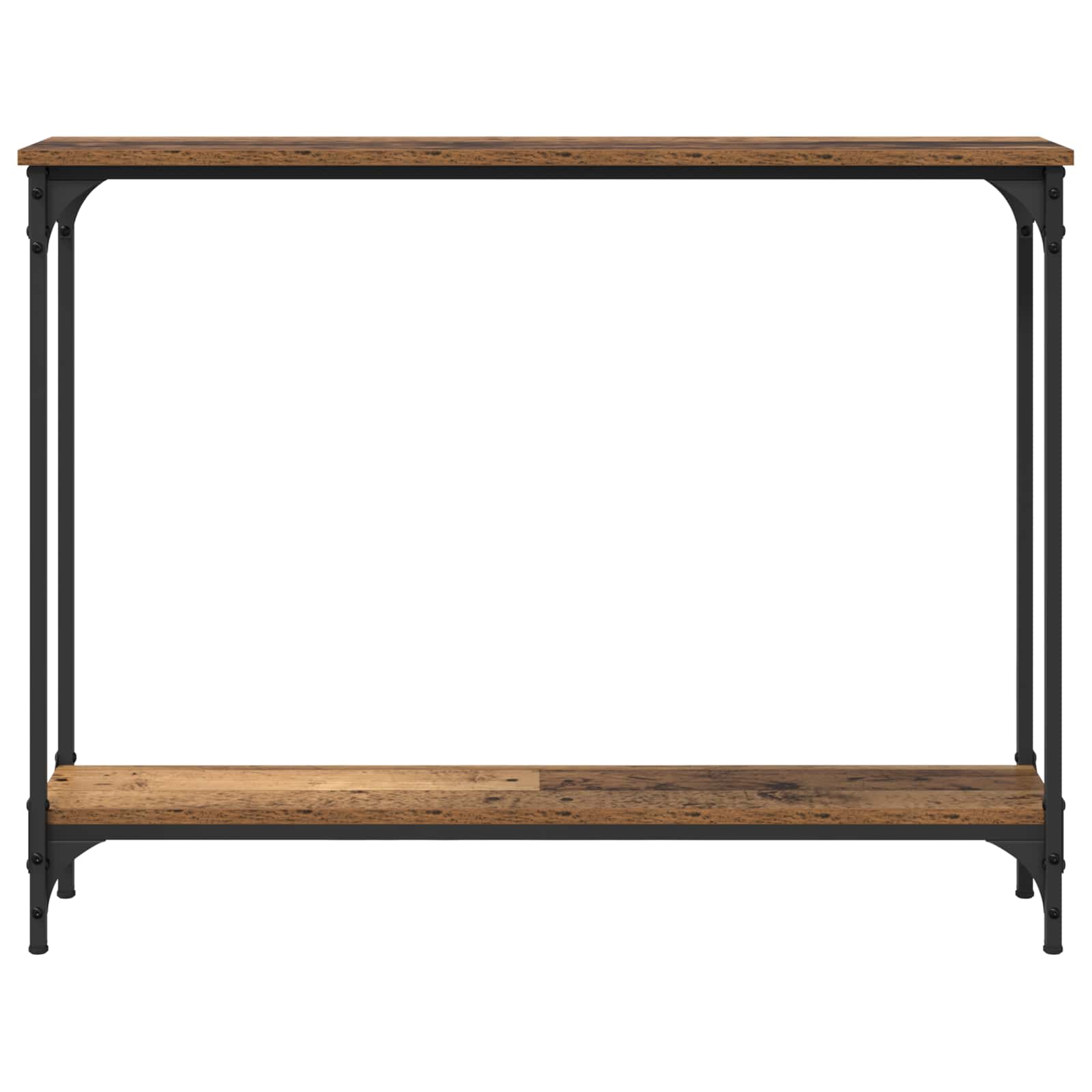 Table console Bois Ancien 100 x 22,5 x 75 cm Bois d'ingénierie - XIOS