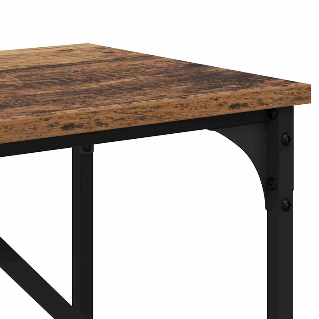 Table console Bois ancien 100 x 32 x 75 cm Bois d'ingénierie - XIOS