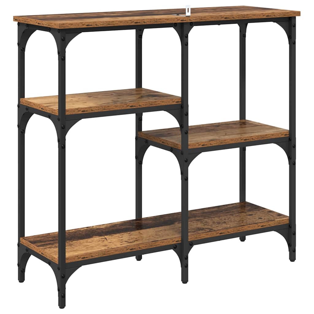 Table console Bois Ancien 80 x 29 x 75 cm Bois d'ingénierie - XIOS