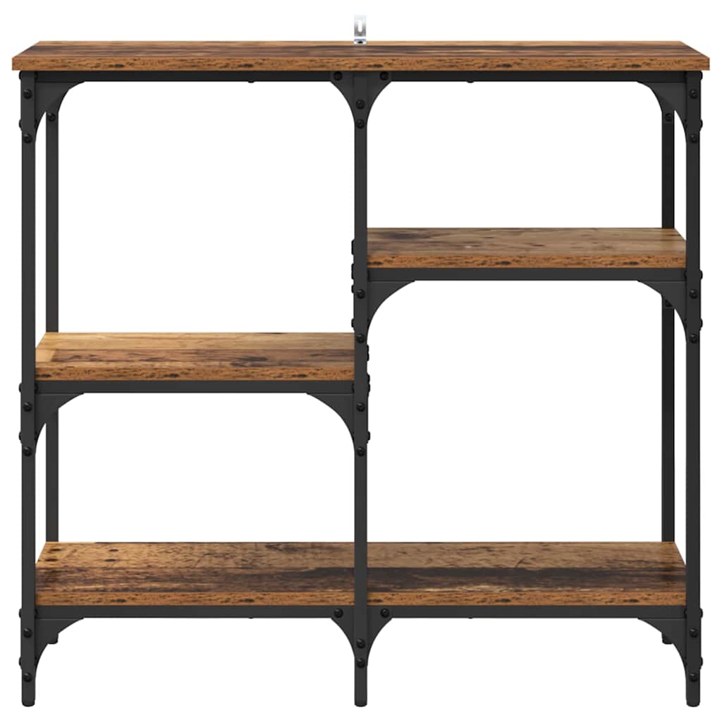 Table console Bois Ancien 80 x 29 x 75 cm Bois d'ingénierie - XIOS