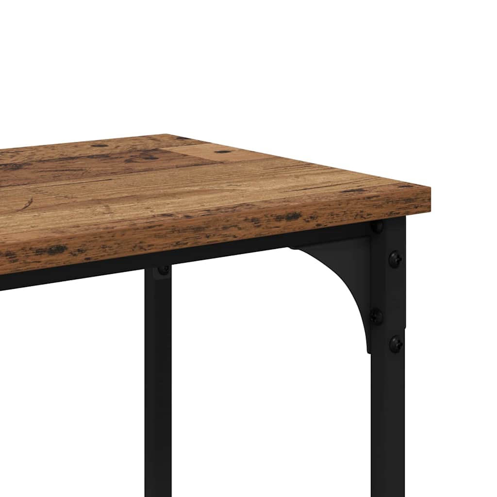Table console Bois Ancien 150 x 29 x 75 cm - XIOS