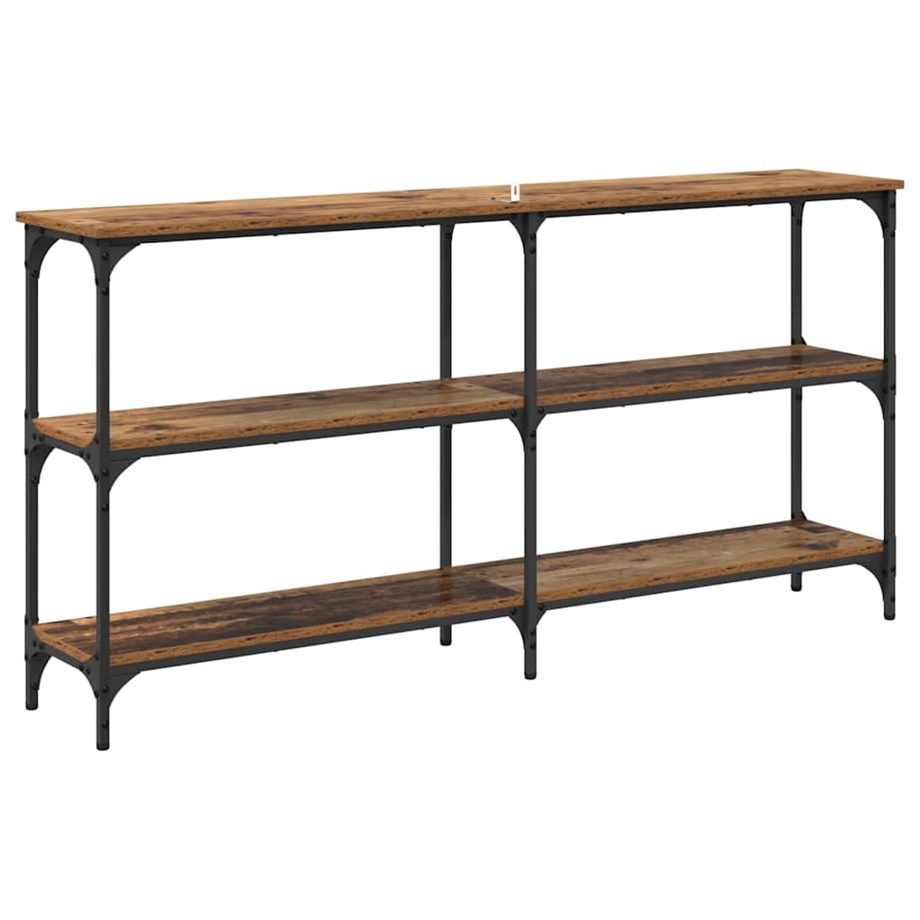 Table console Bois Ancien 150 x 29 x 75 cm - XIOS