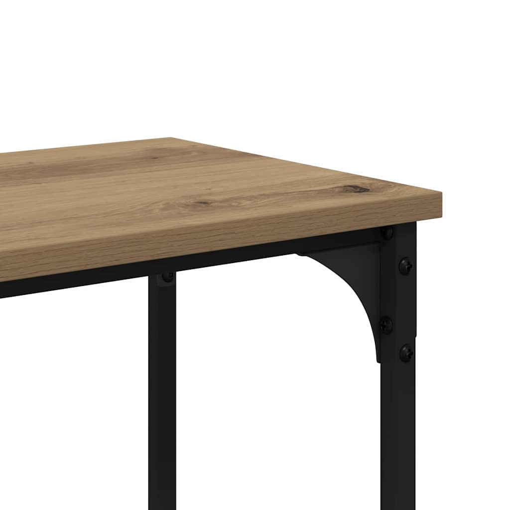 Table console Chêne artisanal 150 x 29 x 75 cm - XIOS