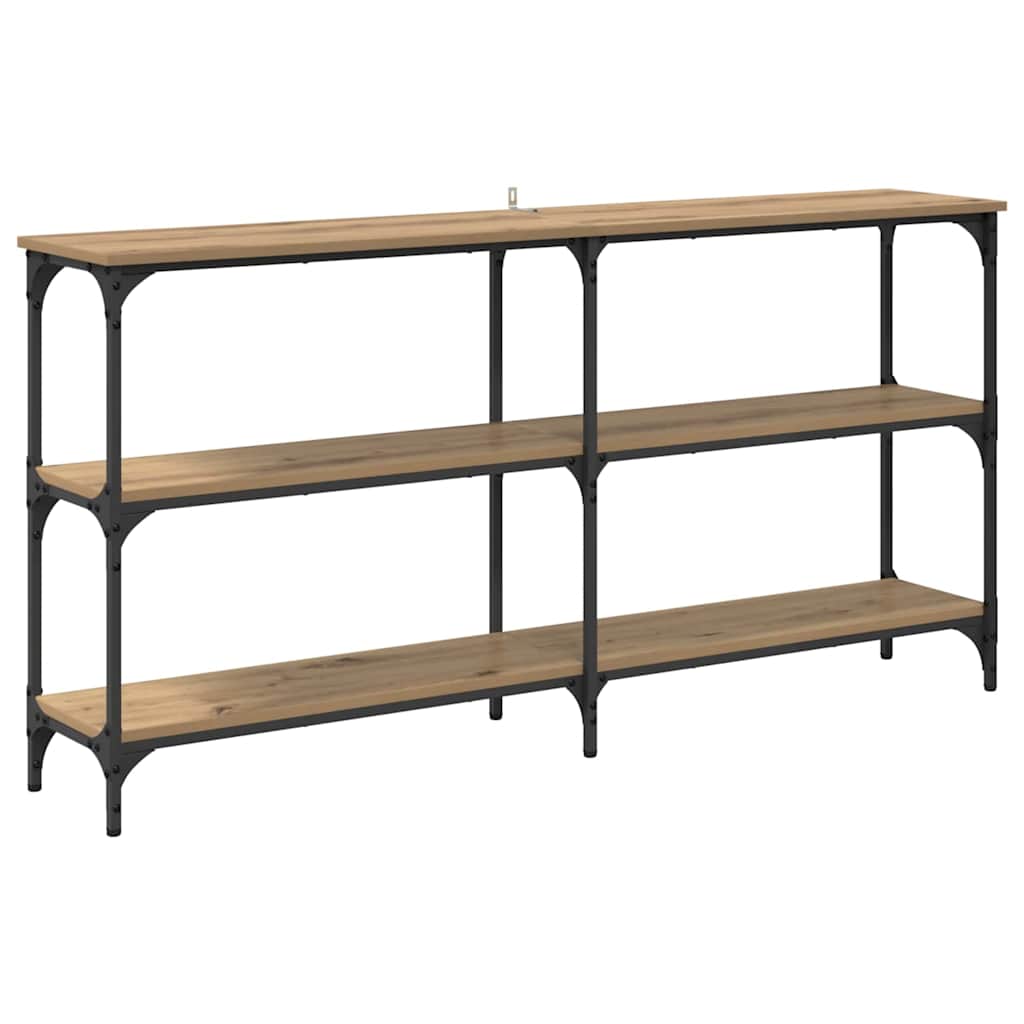 Table console Chêne artisanal 150 x 29 x 75 cm - XIOS