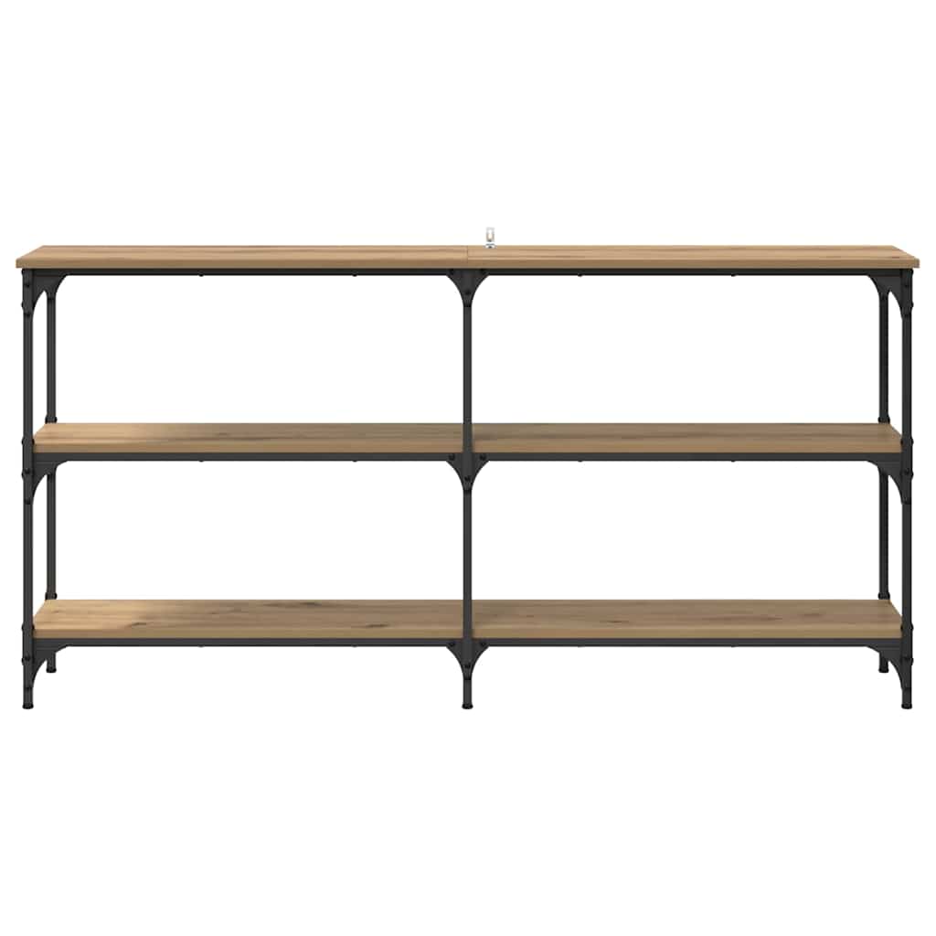 Table console Chêne artisanal 150 x 29 x 75 cm - XIOS