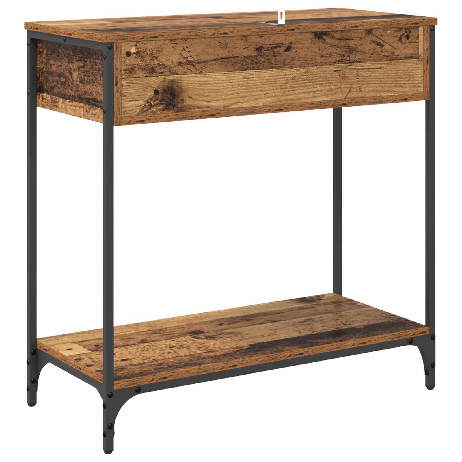 Table console Bois Ancien 75 x 34,5 x 75 cm Bois d'ingénierie - XIOS