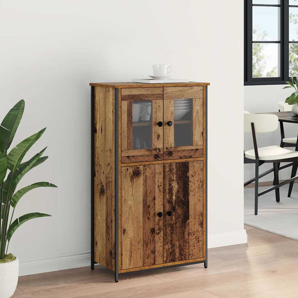 Haut Armoire Bois Ancien 62 x 32 x 106,5 cm Bois d'ingénierie - XIOS