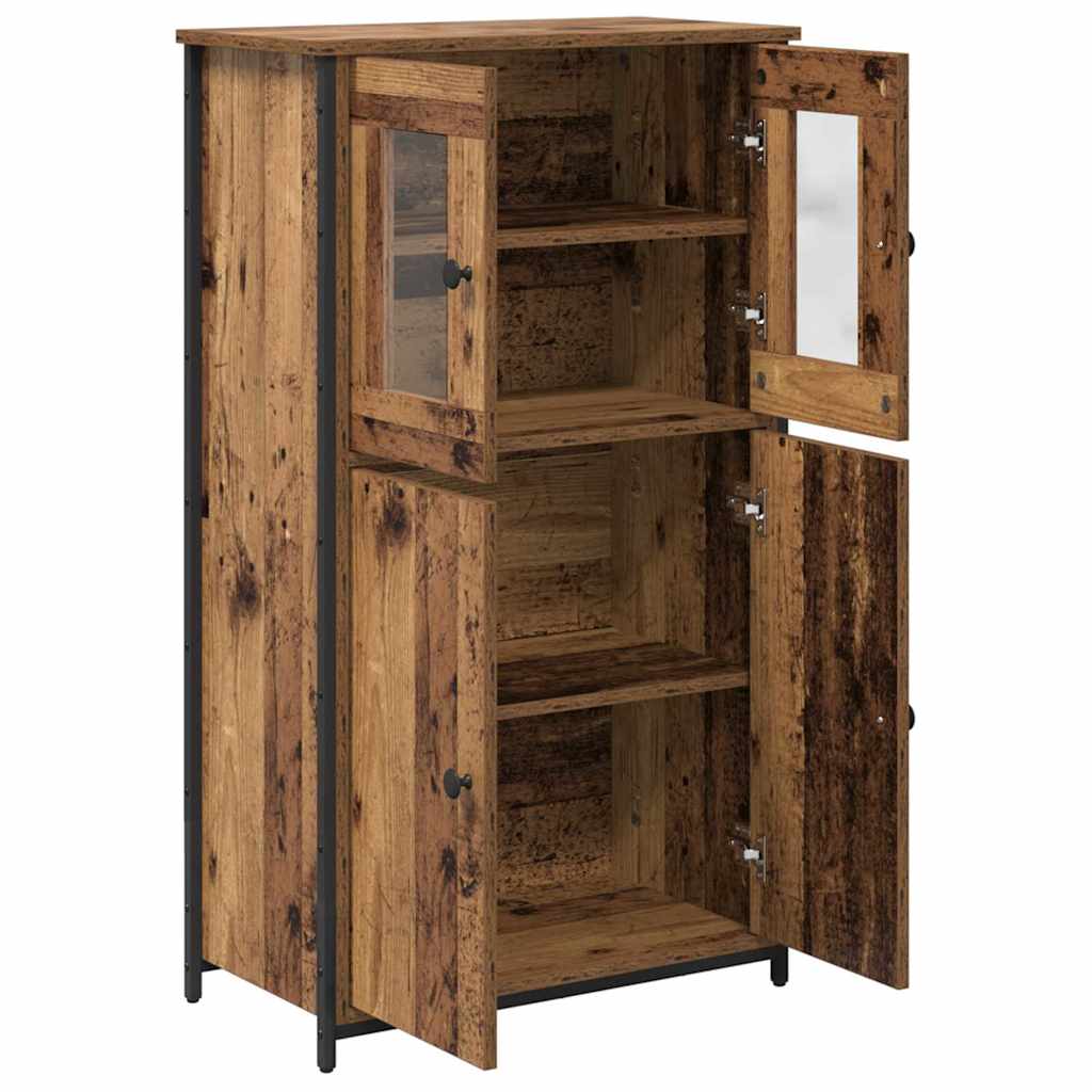 Haut Armoire Bois Ancien 62 x 32 x 106,5 cm Bois d'ingénierie - XIOS