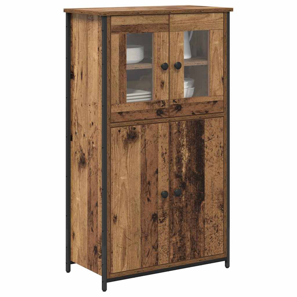 Haut Armoire Bois Ancien 62 x 32 x 106,5 cm Bois d'ingénierie - XIOS