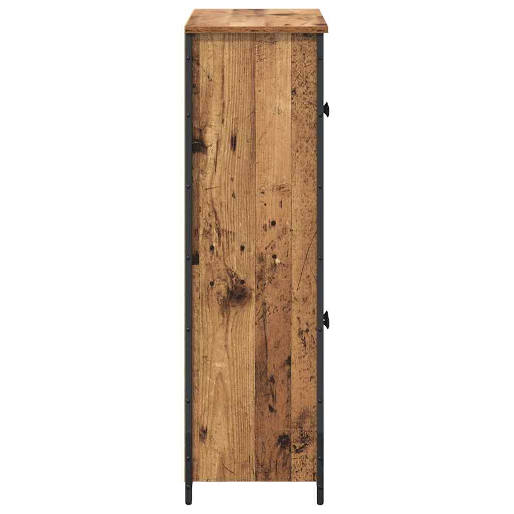 Haut Armoire Bois Ancien 62 x 32 x 106,5 cm Bois d'ingénierie - XIOS