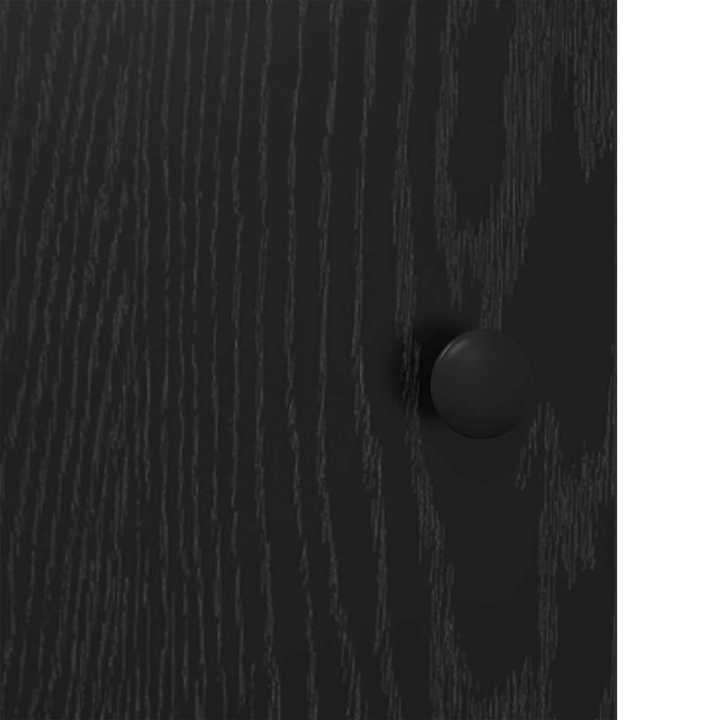 Haut Armoire Chêne noir 62 x 32 x 106,5 cm Bois d'ingénierie - XIOS