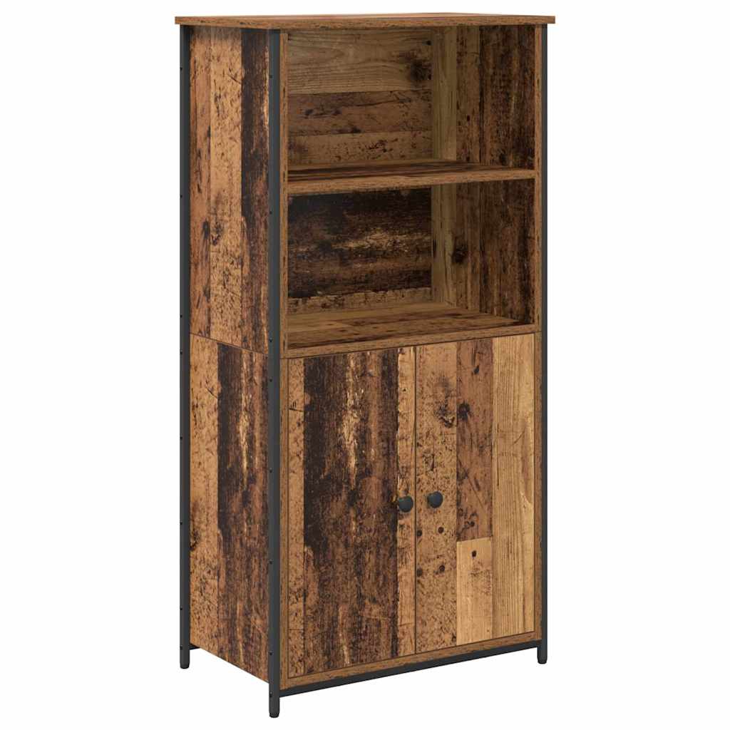 Haut Armoire Bois Ancien 62 x 36 x 121,5 cm Bois d'ingénierie - XIOS