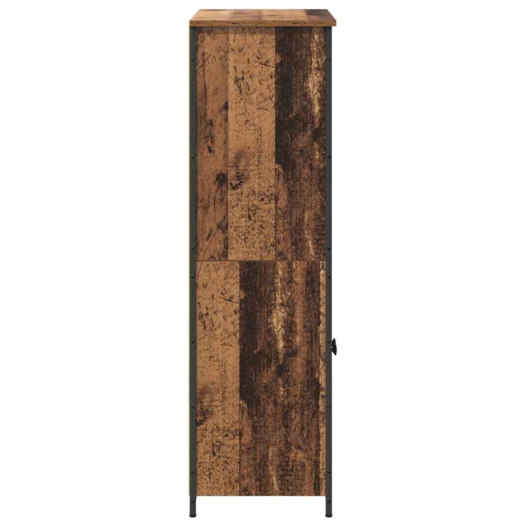 Haut Armoire Bois Ancien 62 x 36 x 121,5 cm Bois d'ingénierie - XIOS