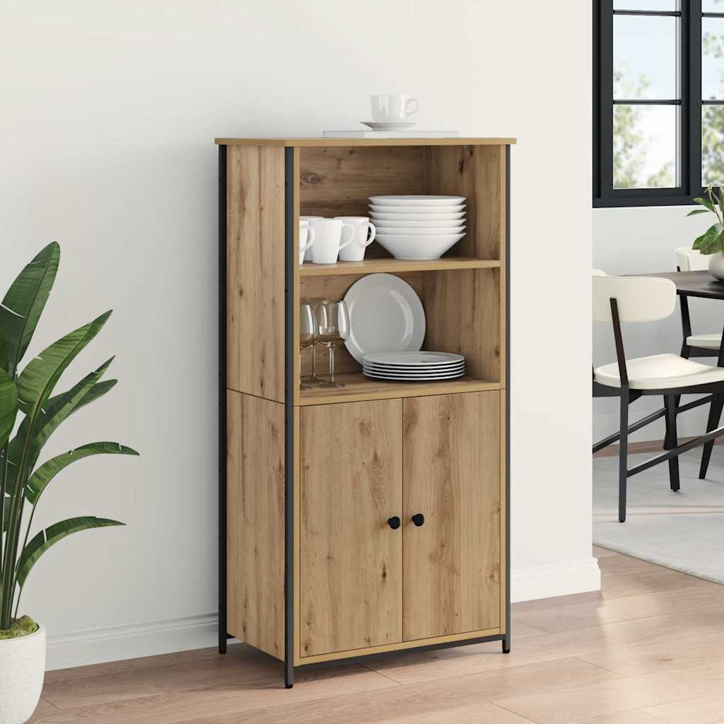 Haut Armoire Chêne artisanal 62 x 36 x 121,5 cm - XIOS