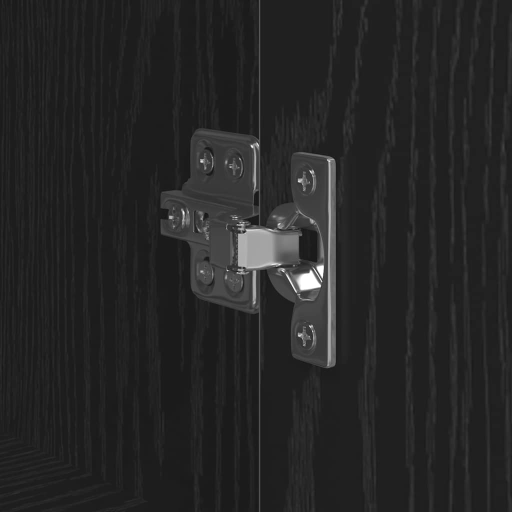 Haut Armoire Chêne noir 62 x 36 x 121,5 cm Bois d'ingénierie - XIOS