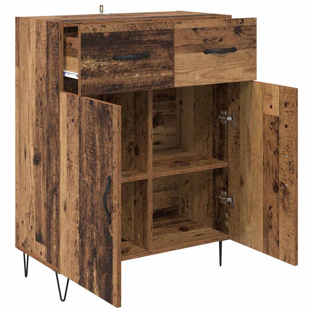 Buffet Bois Ancien 69,5 x 34 x 90 cm Bois d'ingénierie - XIOS