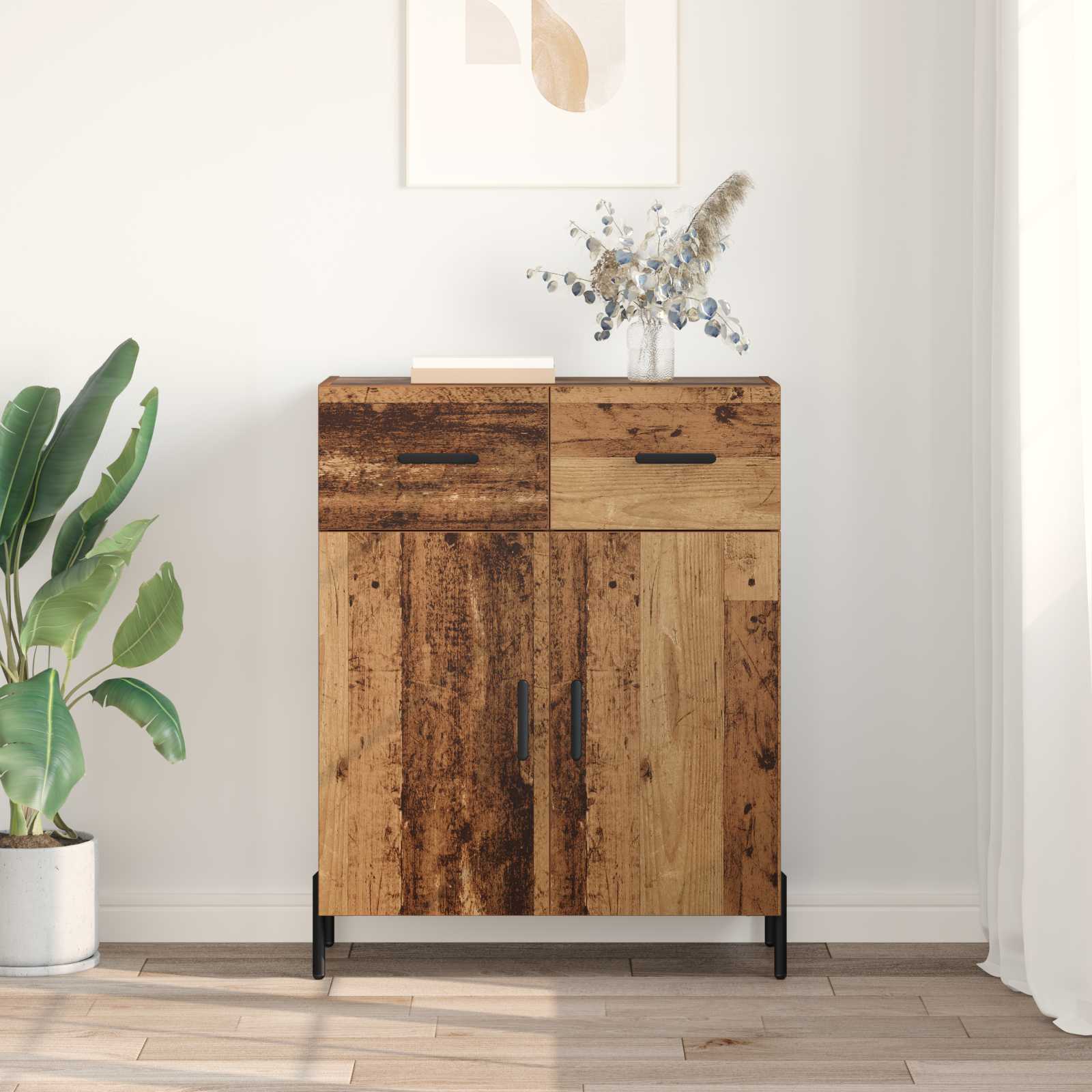 Buffet Bois Ancien 69,5 x 34 x 90 cm Bois d'ingénierie - XIOS