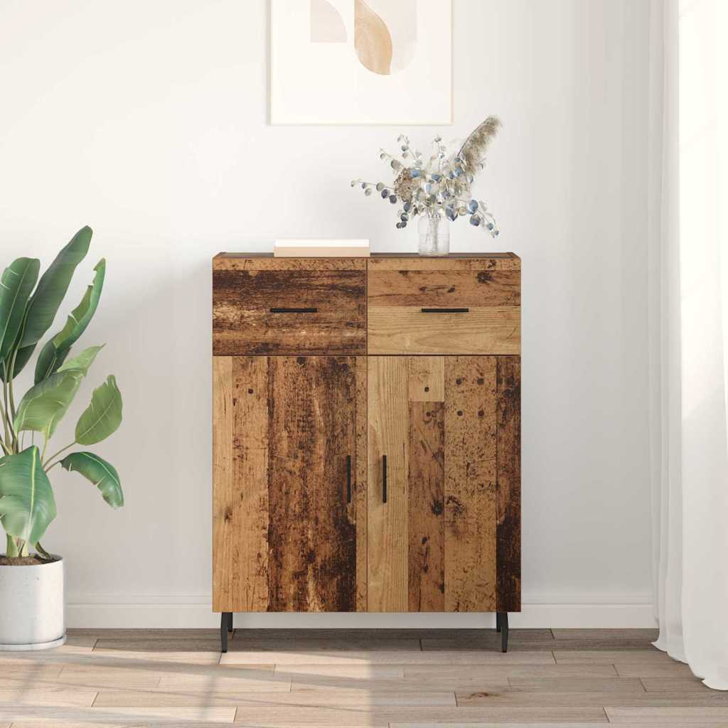 Buffet Bois Ancien 69,5 x 34 x 90 cm Bois d'ingénierie - XIOS