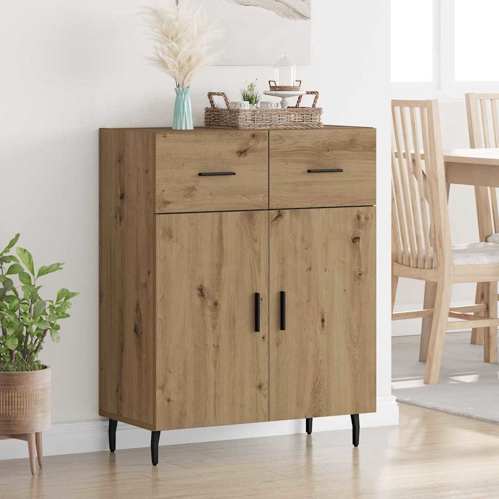 Buffet Chêne artisanal 69,5 x 34 x 90 cm Bois d'ingénierie - XIOS