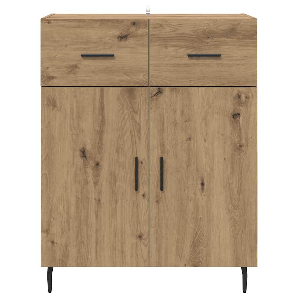 Buffet Chêne artisanal 69,5 x 34 x 90 cm Bois d'ingénierie - XIOS