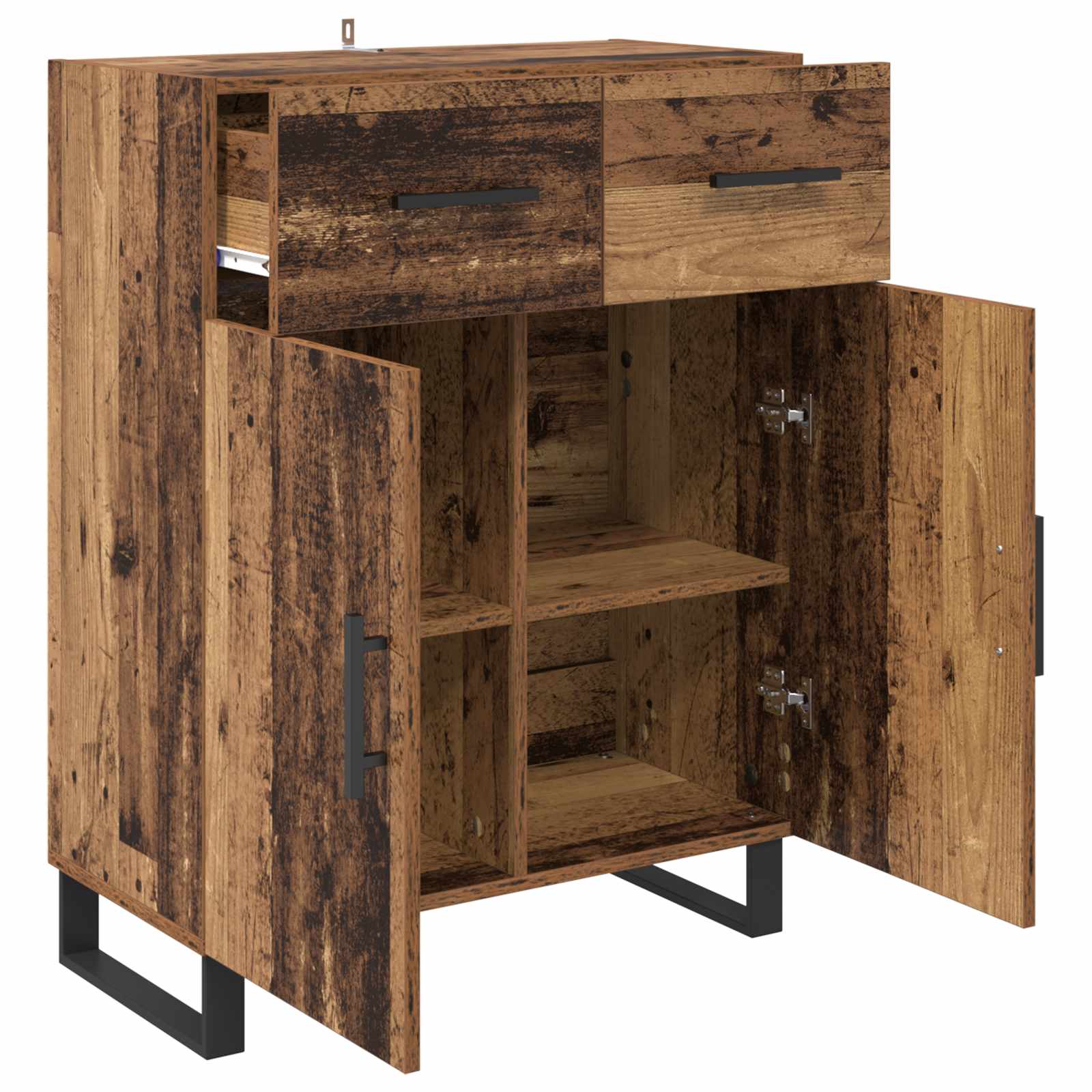 Buffet Bois Ancien 69,5 x 34 x 90 cm Bois d'ingénierie - XIOS