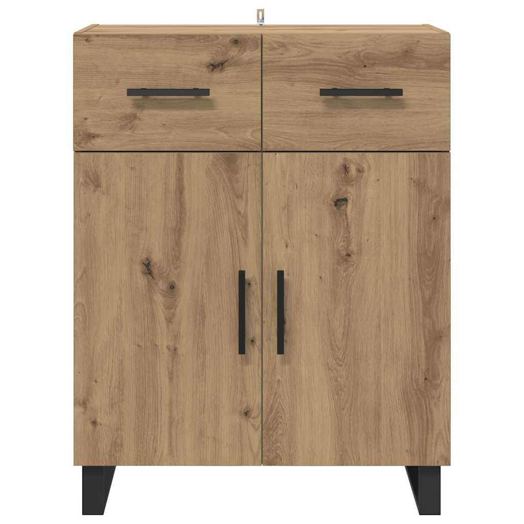 Buffet Chêne artisanal 69,5 x 34 x 90 cm Bois d'ingénierie - XIOS