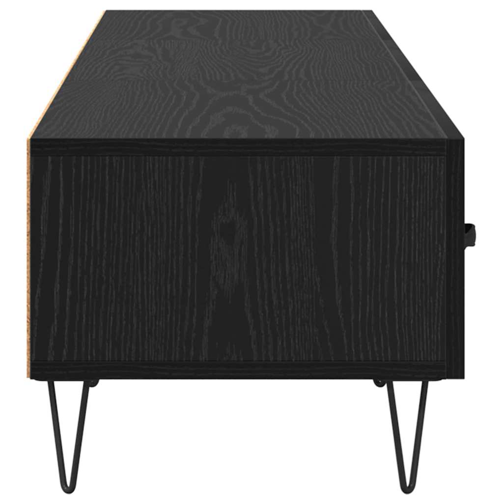 Meuble TV Chêne noir 150 x 36 x 30 cm Bois d'ingénierie - XIOS