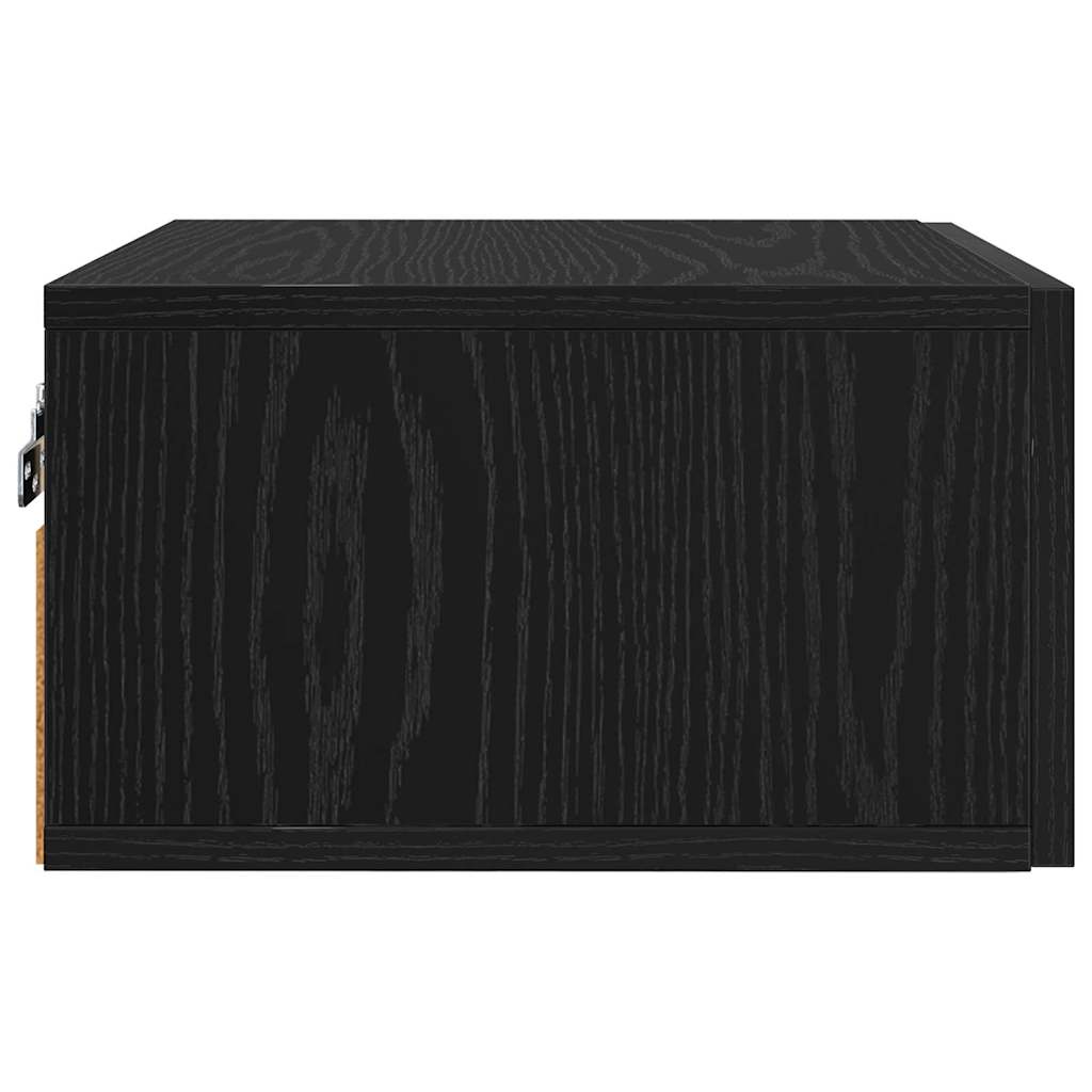 Cabinet de chevet Chêne noir 35 x 35 x 20 cm Bois d'ingénierie - XIOS