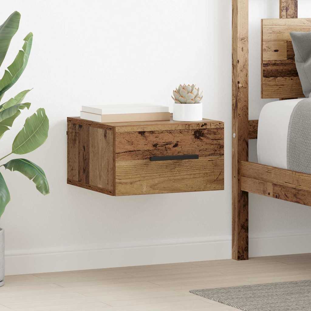 Cabinet de chevet Bois ancien 35 x 35 x 20 cm Bois d'ingénierie - XIOS