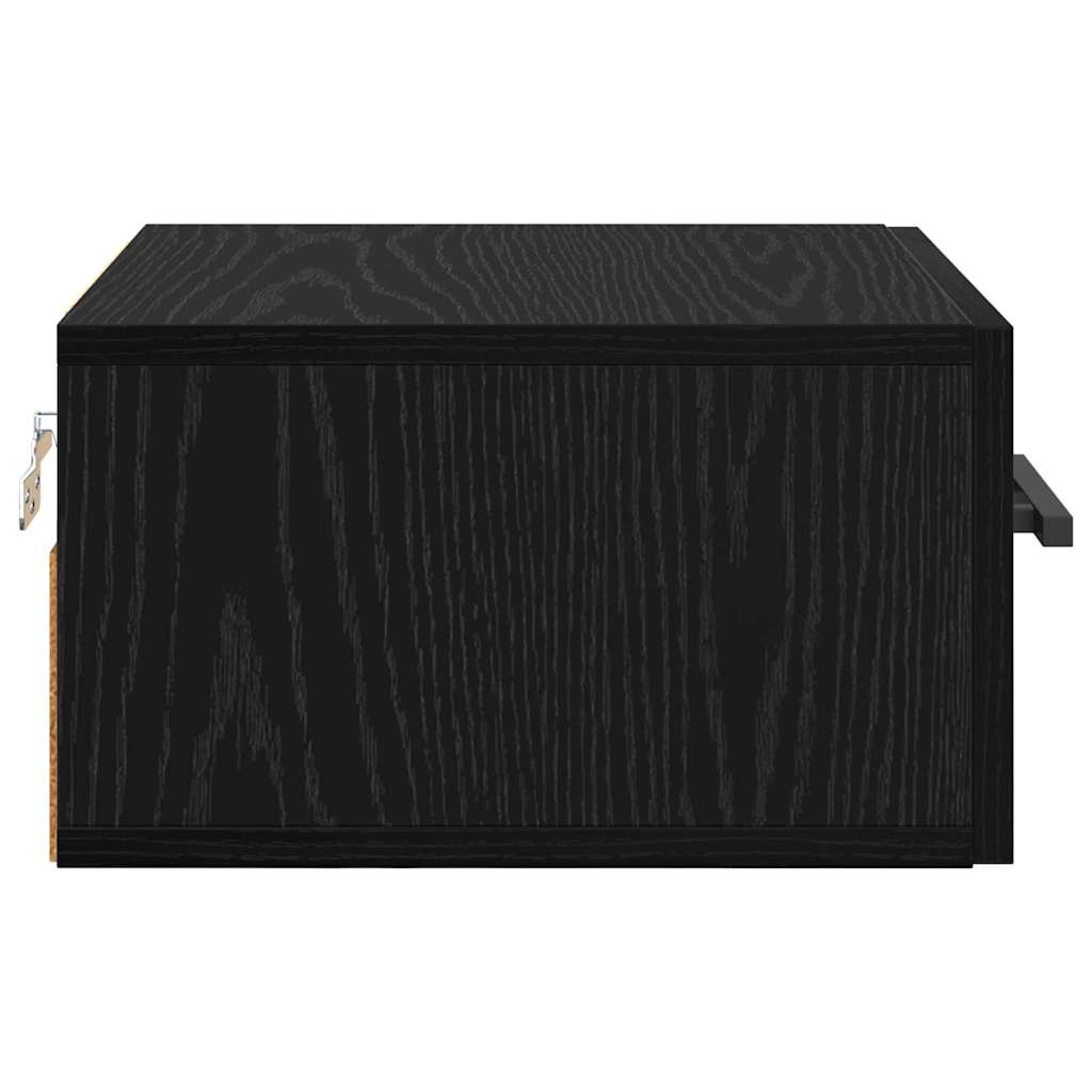 Cabinet de chevet Chêne noir 35 x 35 x 20 cm Bois d'ingénierie - XIOS