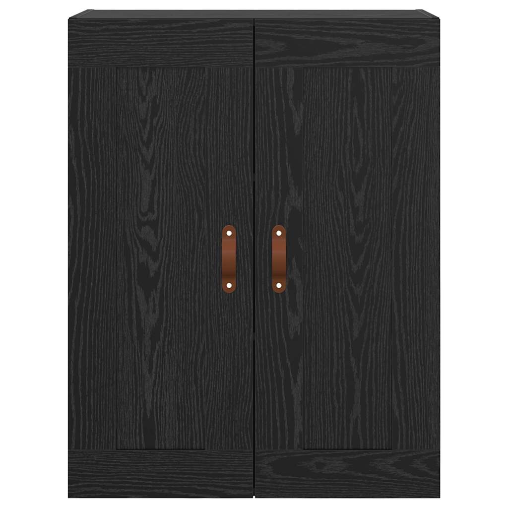 Meuble mural Chêne noir 69,5 x 34 x 90 cm Bois d'ingénierie - XIOS