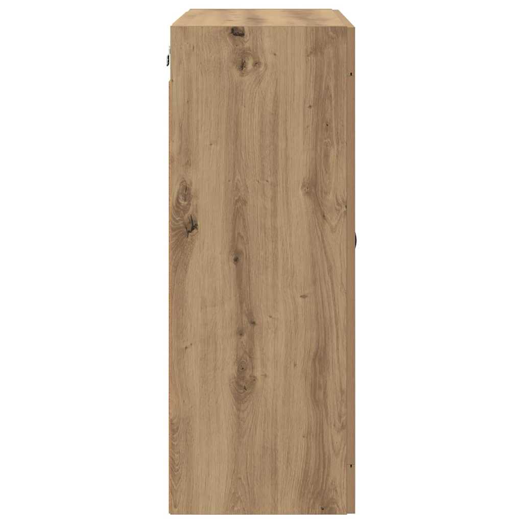 Meuble mural Chêne artisanal 69,5 x 34 x 90 cm - XIOS