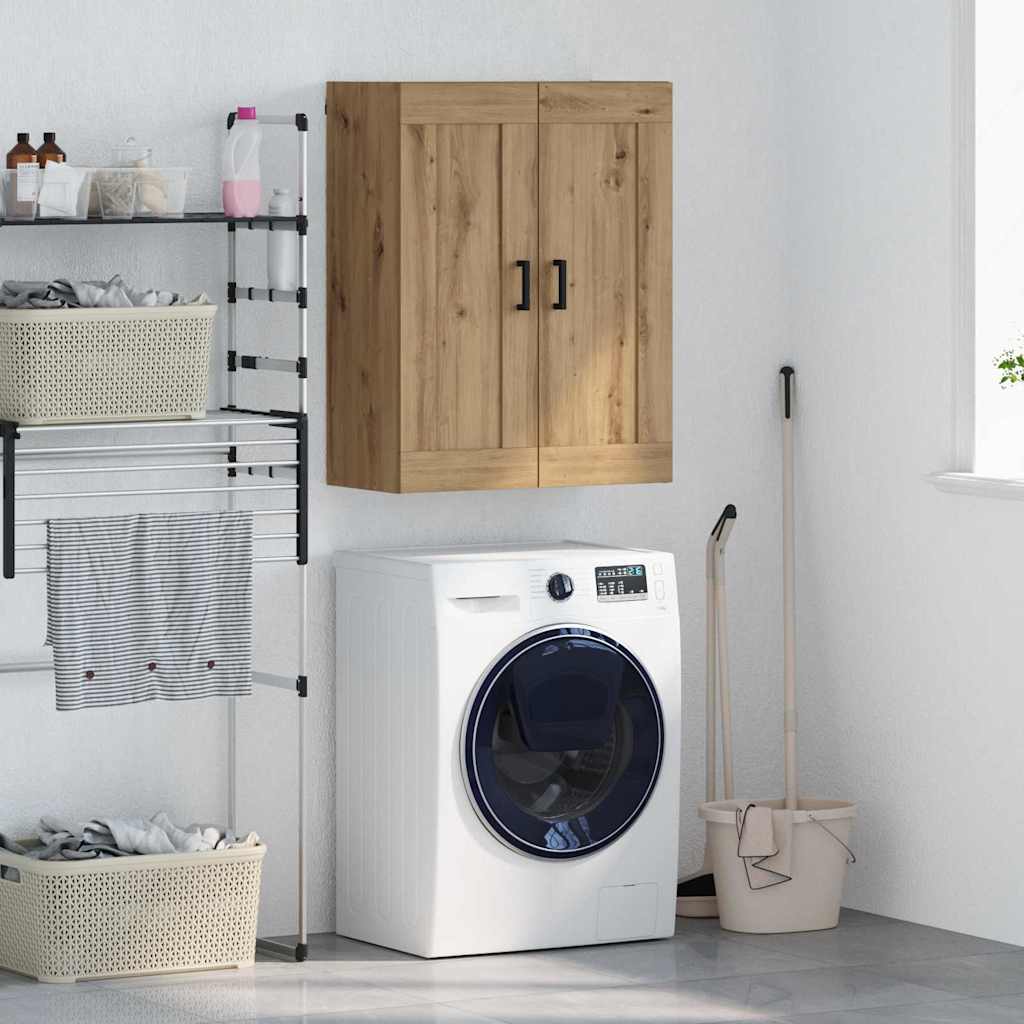 Meuble mural Chêne artisanal 69,5 x 34 x 90 cm - XIOS