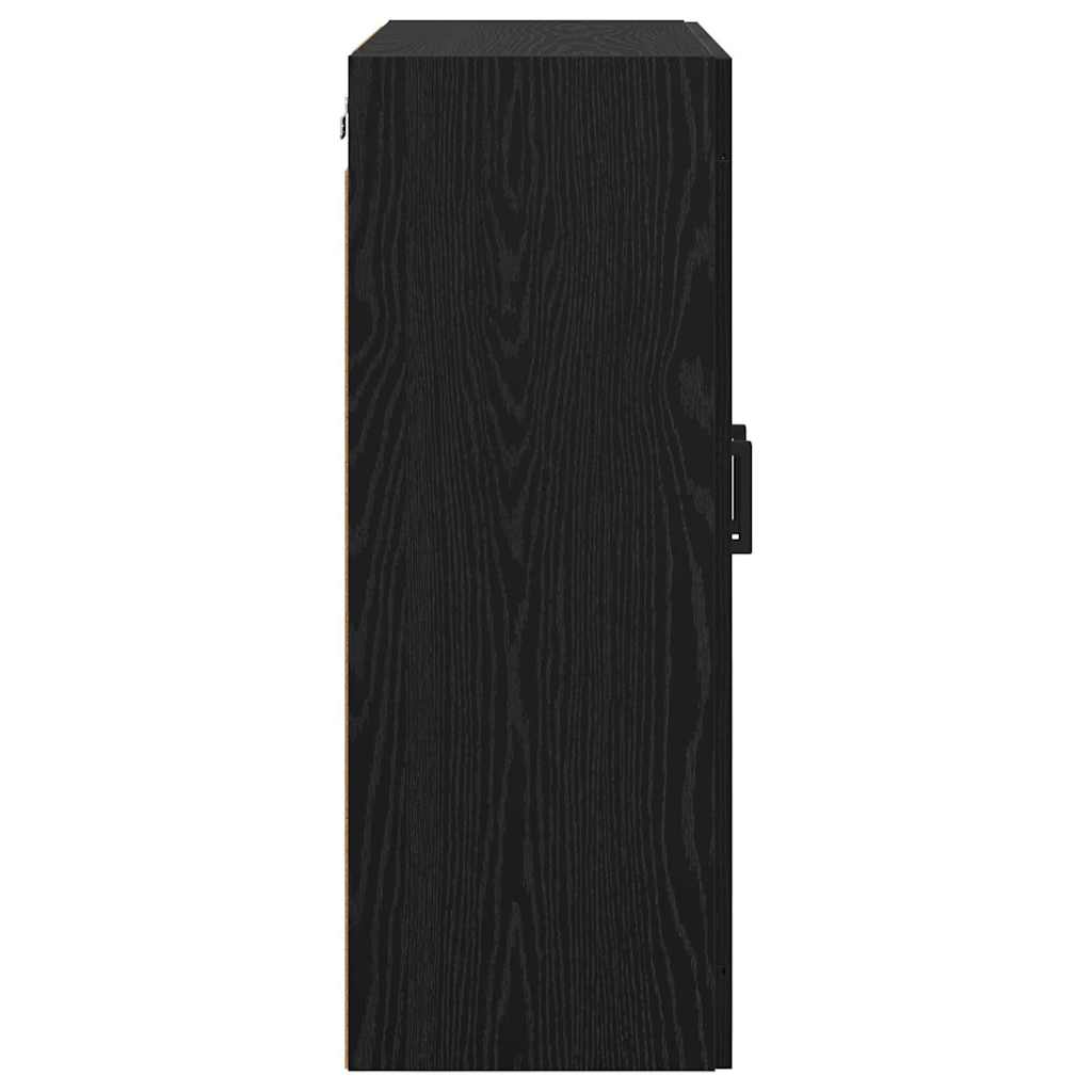 Meuble mural Chêne noir 69,5 x 34 x 90 cm Bois d'ingénierie - XIOS